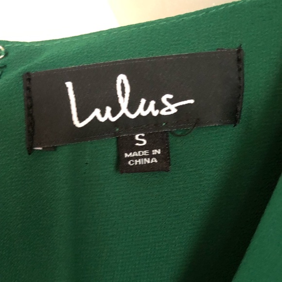 Lulu’s Shamrock Green Dress - Picture 4 of 4